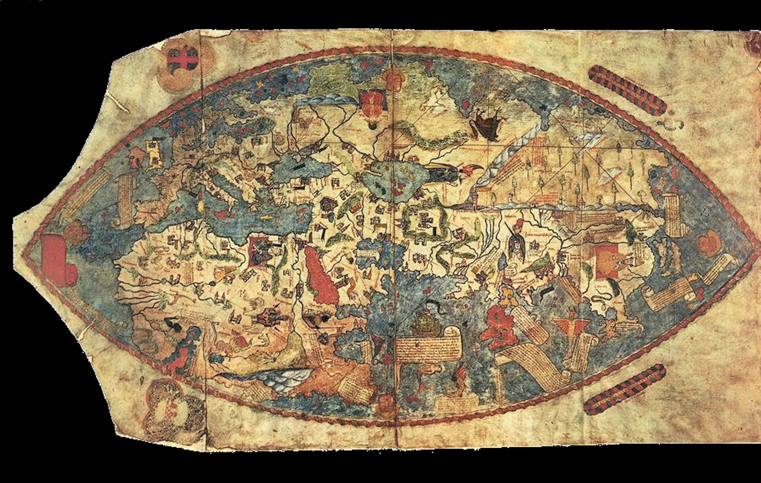 Genuesische Weltkarte von 1457
