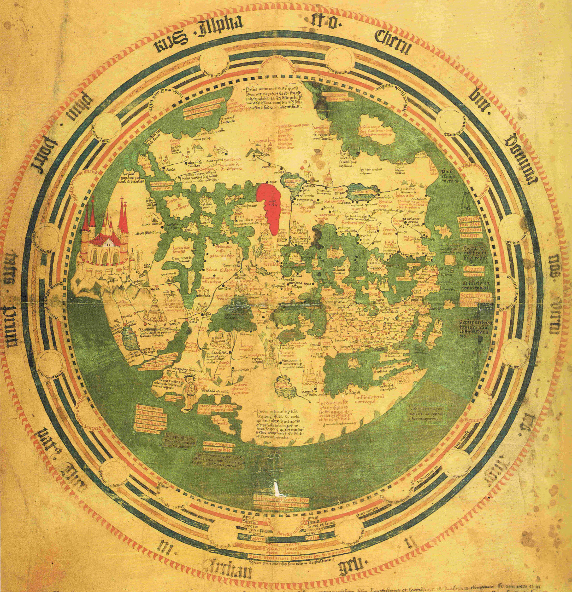 Walsberger Weltkarte 1448